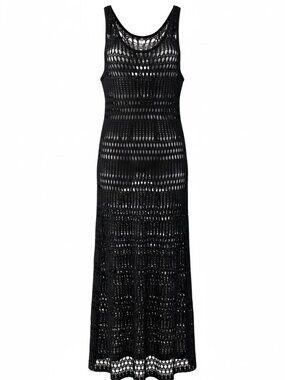theory crochet dress Theory White Nirlee Sag Harbor , Crochet Dress size